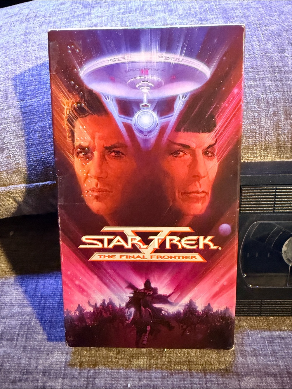 Vintage Star Trek V: The Final Frontier VHS 1989 Paramount William Shatner